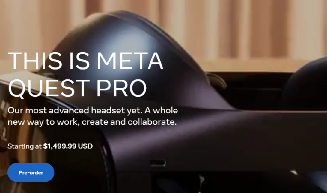 Meta发布全新VR头显：性能向元宇宙升级，但价格和续航还在地球  第1张